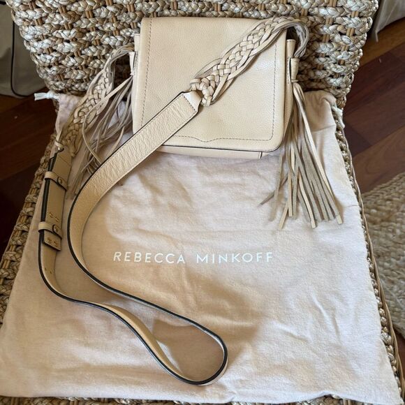 Rebecca Minkoff Leather Mini Crossbody Bag - Picture 1 of 7